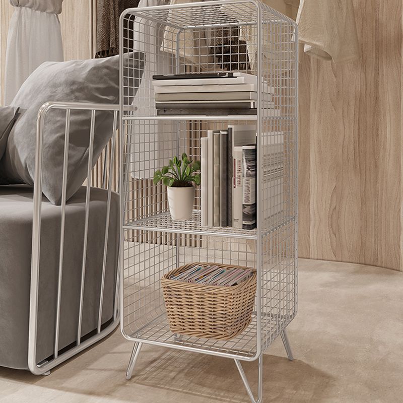 Industrial Style Standard Bookcase Metal Closed Back Bookshelf for Home Office Clearhalo 'Bookcases' 'furn' 'furn_bookcases' 'Furniture' 'furniture_bookcases' 'kitchen' 'kitchen_bookcases' 'Living Room Furniture' 'Office Furniture' 1200x1200_7dedb3ba-bfc2-4557-ac05-9ae88a81fb29