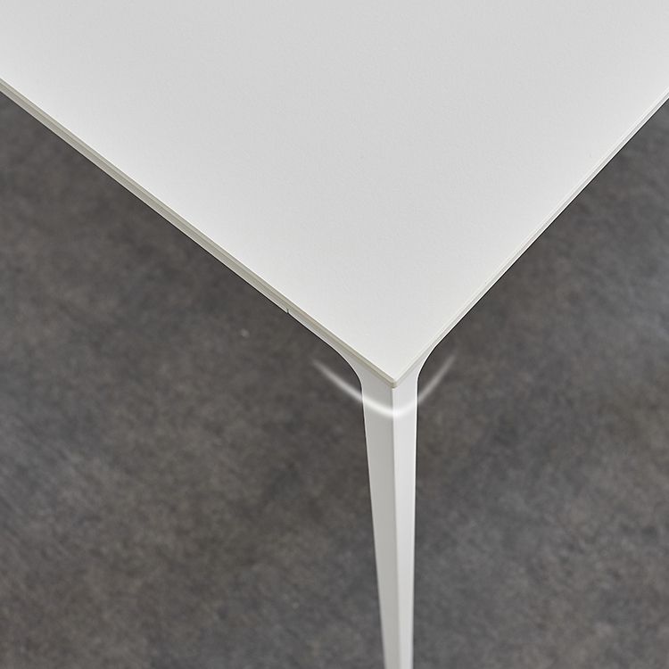 Modern Sintered Stone Table Set of 5/7 with Rectangle Table Dining Set with White Chairs Clearhalo 'Dining Room Sets' 'Dining Tables & Seating' 'dining_room_set' 'furn' 'furn_dining_room_set' 'Furniture' 'furniture_dining_room_set' 'Kitchen & Dining Furniture' 'kitchen&dining_furn' 'kitchen' 1200x1200_7def1ebc-791d-4a29-8c0d-e703d36f3c31