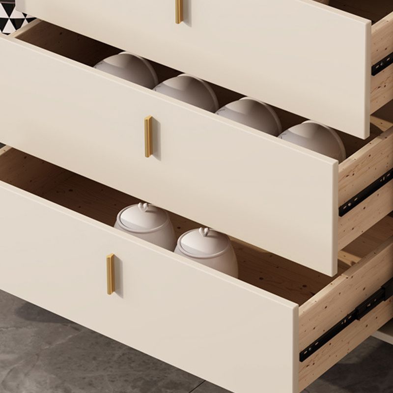 Glam Buffet Sideboard Armabies White 3 cassetti a buffet per soggiorno