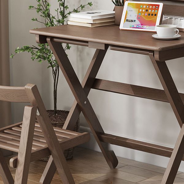 1/2ピースのダイニングルームの椅子とテーブルセットは、無地の木材、無垢材