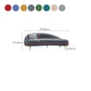 Scandinavische effen kleur fluweel getufte chaise stoel met gerolde armen
