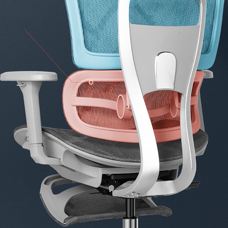 Modern Desk Chair Adjustable Seat Height Office Chair with Wheels Clearhalo 'furn' 'furn_office_chair' 'Furniture' 'Office Chairs' 'Office Furniture' 'office_chair' 1200x1200_7df3d934-e65c-49f2-812d-8038b4618fb9