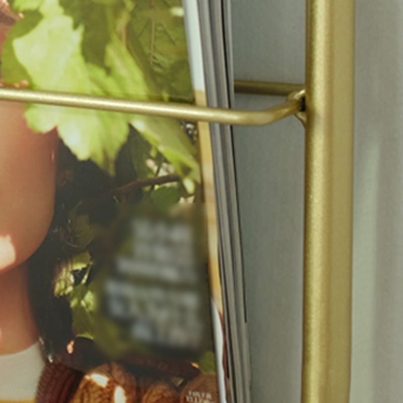 Metal Floating Bookcase Gold Color Wall Mounted Shelf for Home Office Clearhalo 'Bookcases' 'furn' 'furn_bookcases' 'Furniture' 'furniture_bookcases' 'Office Furniture' 1200x1200_7df75811-a28f-49b2-8d27-8739d13b5bb0