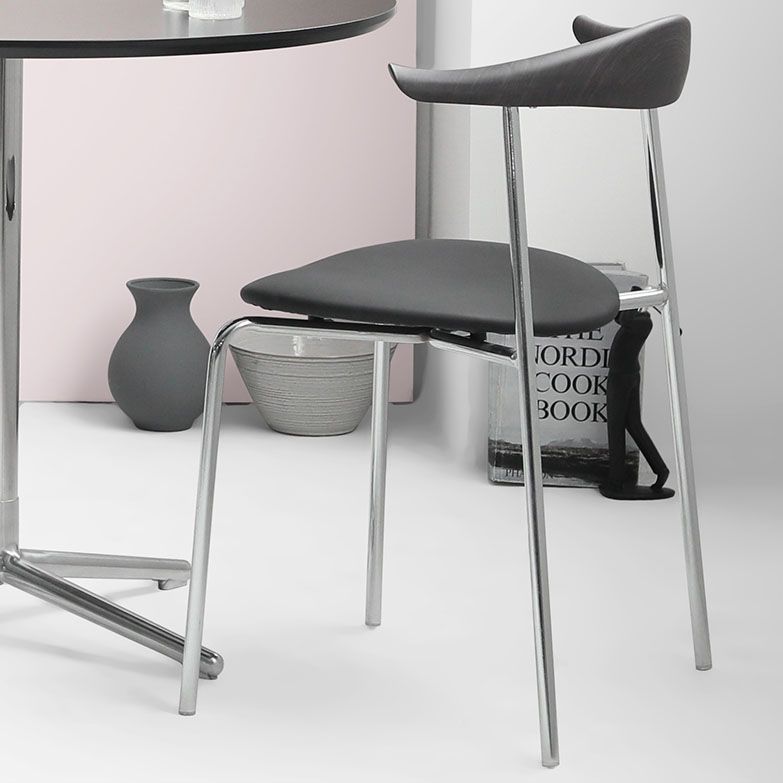 Industrial Style Metal Chairs Dining Armless Open Back Chairs for Kitchen Clearhalo 'Dining Chairs' 'Dining Tables & Seating' 'dining_chair' 'furn' 'furn_dining_chair' 'Furniture' 'furniture_dining_chair' 'Kitchen & Dining Furniture' 1200x1200_7dfd47a4-9067-485f-9c68-94fd72fca3ee