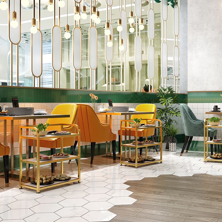 モダン25.59 "Hポータブル準備テーブルメタル準備テーブル