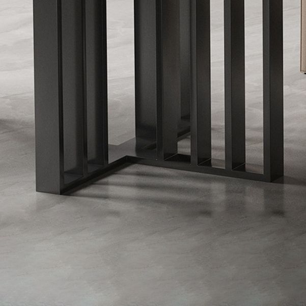 Contemporary 1/2/4/5/7 Pieces Dining Set Metal Dining Table Set Clearhalo 'Dining Room Sets' 'Dining Tables & Seating' 'dining_room_set' 'furn' 'furn_dining_room_set' 'Furniture' 'furniture_dining_room_set' 'Kitchen & Dining Furniture' 1200x1200_7dfff145-fe35-4247-b993-28f056b4005f