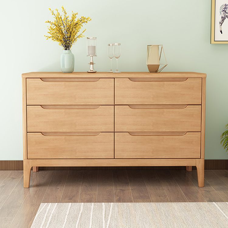 Rubberwood 15.4" D Accent Chest Drawers Included Storage Cabinet Clearhalo 'Cabinets & Chests' 'cabinets_chests' 'furn' 'furn_cabinets_chests' 'Furniture' 'Living Room Furniture' 1200x1200_7e007c94-52fe-411d-870d-c0a361e51c50