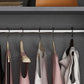 Modern Glass Wardrobe Cloth Rod Included Wardrobe Closet without Light Clearhalo 'Armoires & Wardrobes' 'armoires_wardrobes' 'Bedroom Furniture' 'furn' 'furn_armoires_wardrobes' 'Furniture' 1200x1200_7e00c028-2ba9-4838-9748-fa0716dcd377