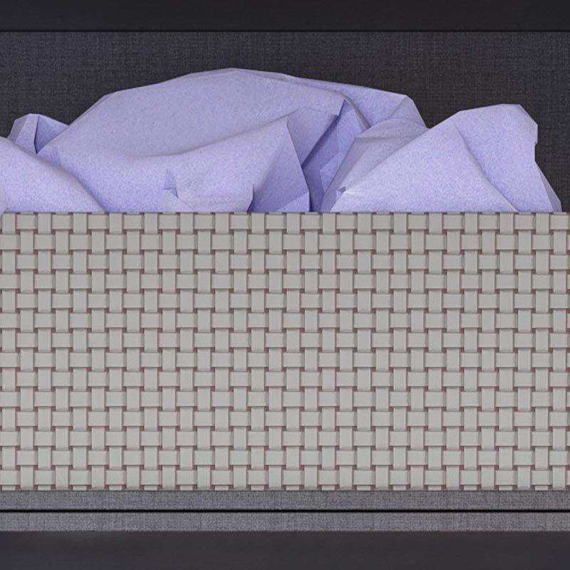 Contemporary Wooden Wardrobe White Colour Wardrobe Closet with Garment Rod