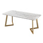 Metal Traditional Luxury Rectangle Indoor Table Sintered Stone Table with Sled Base Clearhalo ' dining_table' 'Dining Tables & Seating' 'Dining Tables' 'furn' 'furn_dining_table' 'Furniture' 'furniture_dining_table' 'Kitchen & Dining Furniture' 'kitchen&dining_furn' 'kitchen' 'kitchen_dining_table' 1200x1200_7e046d71-ac57-4e33-ae6e-e255c8f571cc