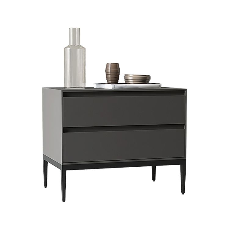 20 "高さ2-金属脚のグラムナイトテーブル付きの引き出しナイトスタンド