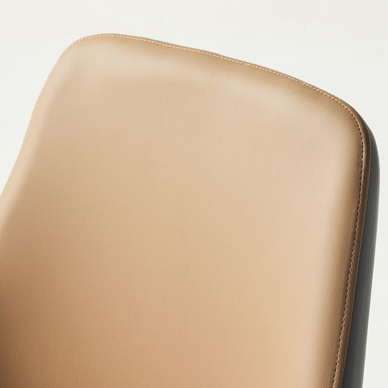 Contemporary Restaurant Leather Armchair Matte Finish Parsons Dining Chair Clearhalo ' kitchen&dining_furn' 'Dining Chairs' 'Dining Tables & Seating' 'dining_chair' 'furn' 'furn_dining_chair' 'Furniture' 'furniture_dining_chair' 'Kitchen & Dining Furniture' 'kitchen' 1200x1200_7e083352-2901-45c2-ab30-df3581161453