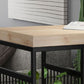 Industrial Solid Wood Top Counter Table 42-inch Height Table for Living Room Clearhalo 'Bar Furniture' 'Bar Tables' 'bar_tables' 'furn' 'furn_bar_tables' 'Furniture' 'furniture_bar_tables' 'Kitchen & Dining Furniture' 1200x1200_7e084641-47a3-42b3-8e78-e90a57bbe322