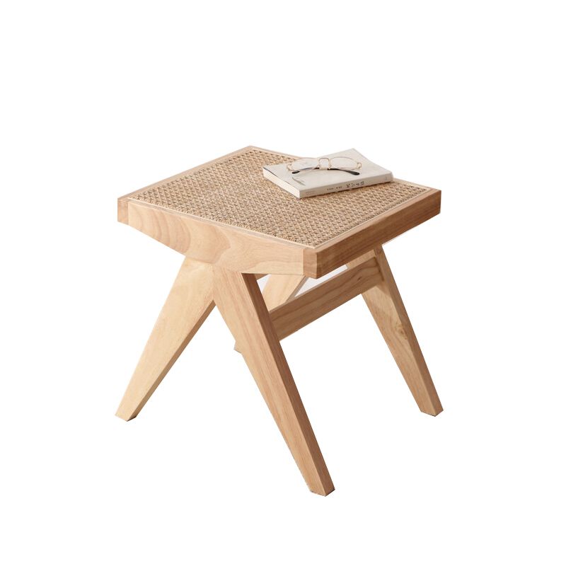 17.7 Inch Wide Bench Wicker Tropical Seating Bench with Legs Clearhalo 'Benches' 'Chairs & Seating' 'furn' 'furn_benches' 'Furniture' 'Living Room Furniture' 1200x1200_7e0c3748-e817-4093-b4db-285156d0e60c