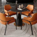 Mesa de piedra sinterizada de interior de lujo tradicional para la cocina para la cocina