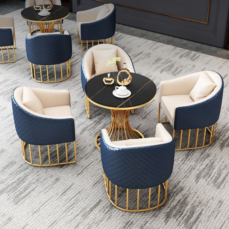Metal Traditional Luxury Round Table Sintered Stone Indoor Table with Pedestal Base Clearhalo 'Dining Tables & Seating' 'Dining Tables' 'dining_table' 'furn' 'furn_dining_table' 'Furniture' 'Kitchen & Dining Furniture' 1200x1200_7e0dc231-ad22-4ee7-9b8f-fe3206386308