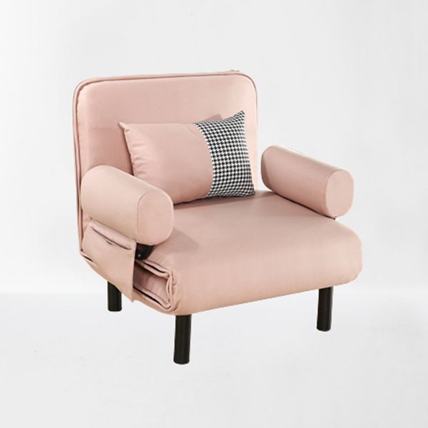 Moderne faux lederen bank 28.34 "D x 32.28" H verzonken armbeel