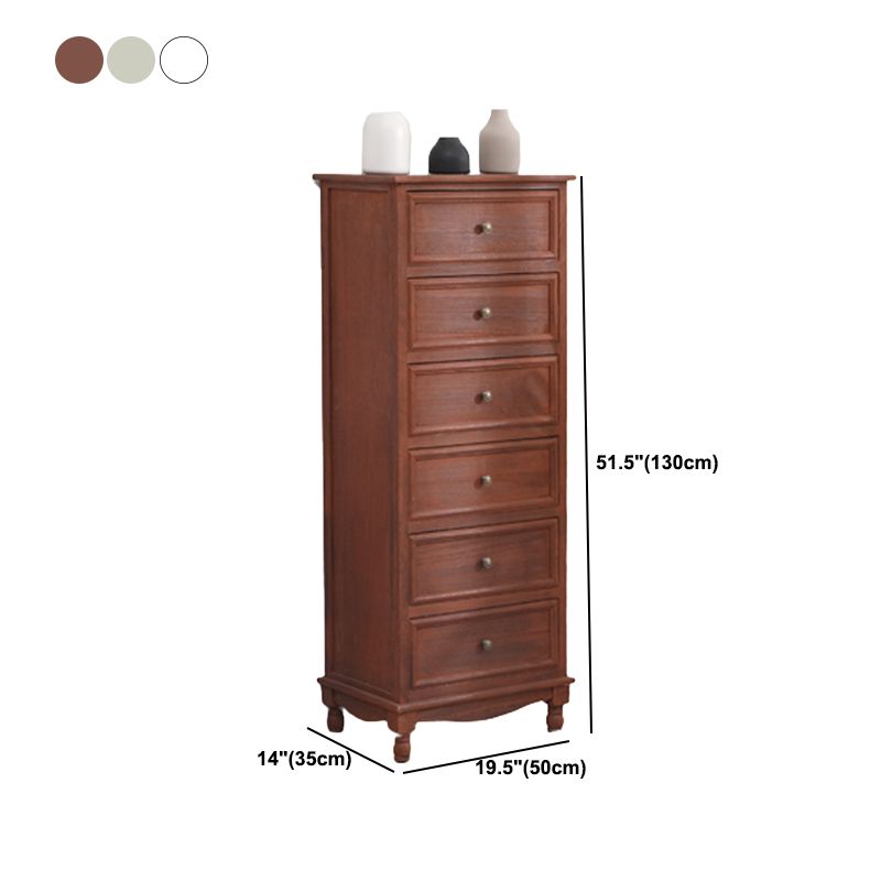 Contemporary Rectangle Accent Chest with Drawers 13.77" Wide Wood Chest Clearhalo 'Cabinets & Chests' 'cabinets_chests' 'furn' 'furn_cabinets_chests' 'Furniture' 'Living Room Furniture' 1200x1200_7e10b8d8-3d9c-4323-8367-09fb1fea0b31