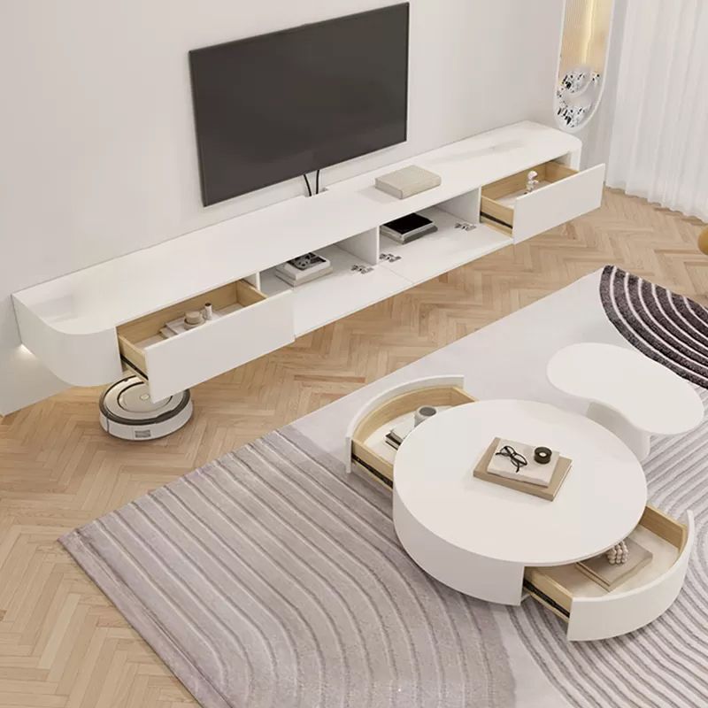 Contemporary Floating Media Console Wood Stand Console for Living Room Clearhalo 'furn' 'furn_tv_stands_entertainment_centers' 'Furniture' 'Living Room Furniture' 'TV Stands & Entertainment Centers' 'TV Stands & Media Storage Furniture' 'tv_stands_entertainment_centers' 1200x1200_7e1bd92d-4926-4c73-ab85-d0d174bd4d76