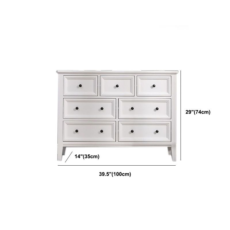 Contemporary Storage Chest Solid Wood Bedroom Storage Chest Dresser