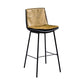 Scandinavian Leather Counter Stools Low Back Bar Stools with Square Seat (Set of 2) Clearhalo 'Bar Furniture' 'Bar Stools' 'bar_stools' 'furn' 'furn_bar_stools' 'furniture_bar_stools' 'Kitchen & Dining Furniture' 'kitchen&dining_furn' 'kitchen' 'kitchen_furn' Furniture' 1200x1200_7e1d0423-74d3-4e5f-96a7-b40b7149a9e8