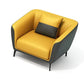 Contemporary Tight Back Tuxedo Arm Loveseat with Black Legs 68H Clearhalo 'furn' 'furn_sofas' 'Furniture' 'furniture_sofas' 'kitchen' 'kitchen_sofas' 'Living Room Furniture' 'Sofa' 'sofas' 1200x1200_7e1f57bf-4c05-42a3-8bed-c75d1bb9de87