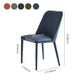 Industrial Home Side Chair Solid Back Metal Upholstered Dining Room Chair Clearhalo ' kitchen&dining_furn' 'Dining Chairs' 'Dining Tables & Seating' 'dining_chair' 'furn' 'furn_dining_chair' 'Furniture' 'furniture_dining_chair' 'Kitchen & Dining Furniture' 'kitchen' 1200x1200_7e2119e2-1240-40c4-b441-246b86dd382a