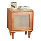 Rattan Bedside Table Modern Minimalist Night Table with Legs Clearhalo 'Bedroom Furniture' 'furn' 'furn_night_stand' 'Furniture' 'night_stand' 'Nightstands' 1200x1200_7e224b04-0555-42ce-9cfa-c0b8b8bbc387