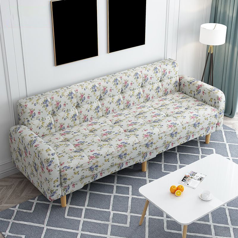 Industrial Living Room Settee Square Arm Biscuit Back Seating Clearhalo 'furn' 'furn_sofas' 'Furniture' 'Living Room Furniture' 'Sofa' 'sofas' 1200x1200_7e2be61e-33d9-4ebf-a757-a5db5d3c466e