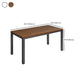 Contemporary Wooden Office Desk Sled Base Writing Desk with Steel Legs Clearhalo 'furn' 'furn_office_desk' 'Furniture' 'Office Desks' 'Office Furniture' 'office_desk' 1200x1200_7e2d2868-8e89-4d41-833b-261d941e3857