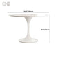 Stone Round Top Table Contemporary Dining Table with Pedestal Base Clearhalo 'Dining Tables & Seating' 'Dining Tables' 'dining_table' 'furn' 'furn_dining_table' 'Furniture' 'furniture_dining_table' 'Kitchen & Dining Furniture' 'kitchen' 'kitchen_dining_table' 1200x1200_7e30b4a8-4cc2-4789-9291-ec66537f39f1