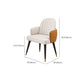 Glam Dining Table Set with Padded Chairs 1/2/5 Pcs White Stone Dining Set for Home