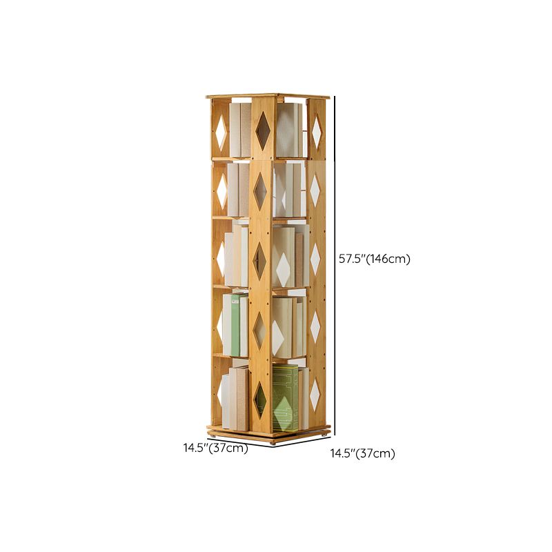 Libreria in legno ingegnerizzato per libreria verticale moderna per la sala da studio