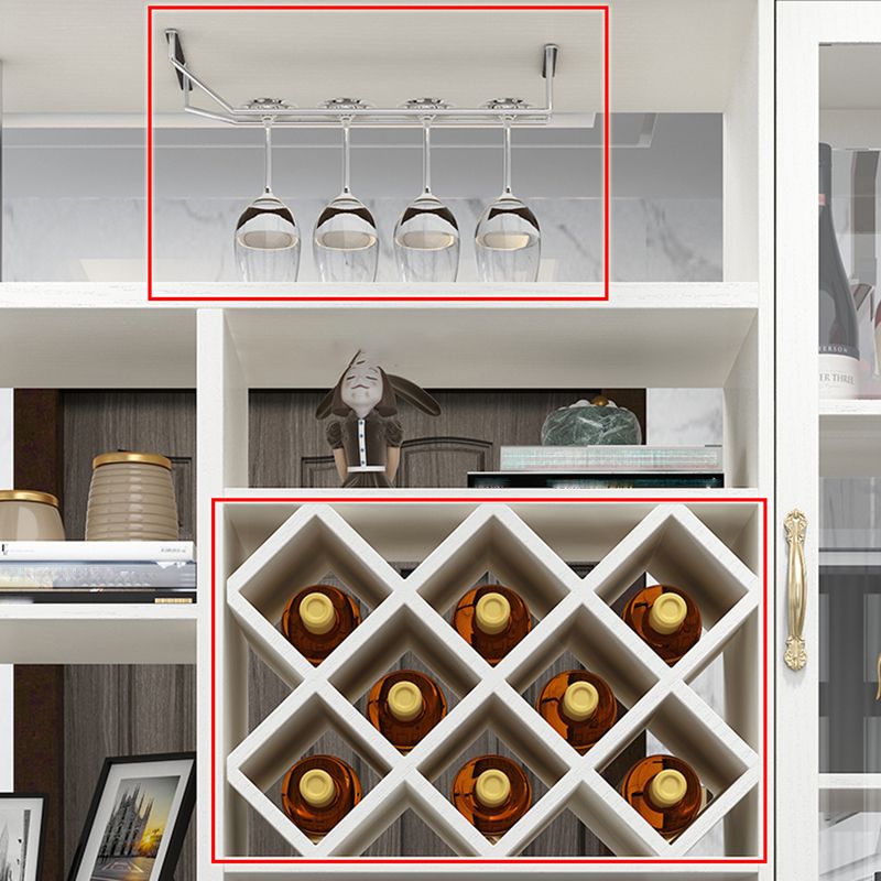 Modern 78.74" H Cabinet with Door Wooden Accent Cabinet with Drawer Clearhalo 'Cabinets & Chests' 'cabinets_chests' 'furn' 'furn_cabinets_chests' 'Furniture' 'Living Room Furniture' 1200x1200_7e33164b-761f-4a5f-9f39-c0c4f3057201