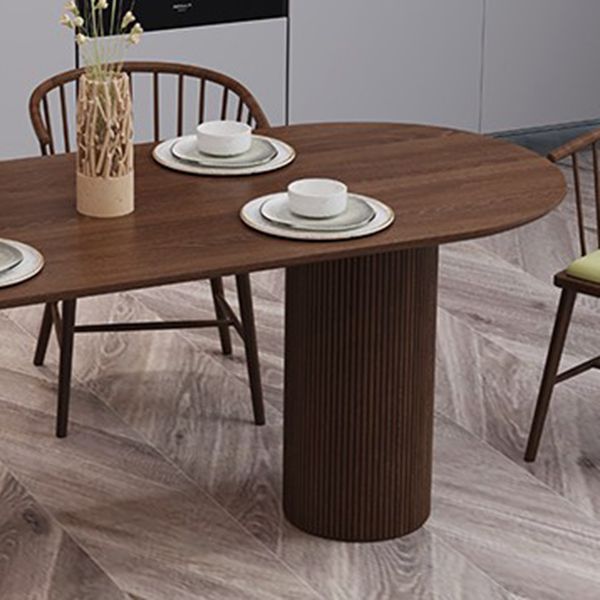 Free Form Dining Table Pinewood Table Contemporary with 3 Legs Clearhalo ' dining_table' 'Dining Tables & Seating' 'Dining Tables' 'furn' 'furn_dining_table' 'Furniture' 'furniture_dining_table' 'Kitchen & Dining Furniture' 'kitchen&dining_furn' 'kitchen' 'kitchen_dining_table' 1200x1200_7e350c80-9f88-424b-a05b-53d9daf54a3a
