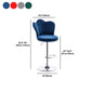 Dining Room Nordic Style Barstool Adjustable Bar Stool with Liftable Pedestal Clearhalo 'Bar Furniture' 'Bar Stools' 'bar_stools' 'furn' 'furn_bar_stools' 'Furniture' 'Kitchen & Dining Furniture' 1200x1200_7e387300-d380-4188-a6d2-8d613d4f49fe