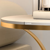 21.65" Tall Contemporary Style Side End Table Metal Frame Side Accent Table Clearhalo 'Coffee & Accent Tables' 'End & Side Tables' 'end_side_tables' 'furn' 'furn_end_side_tables' 'Furniture' 'Living Room Furniture' 1200x1200_7e398d66-17aa-40eb-bbe9-b744324bd526