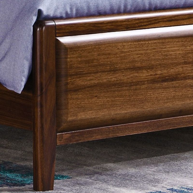 84.65 inch Wide Traditional Bed Frame Wooden Bed with Headboard Clearhalo 'Bedroom Furniture' 'Beds' 'furn' 'furn_beds' 'Furniture' 1200x1200_7e39bc56-0e8d-46f6-9649-c2e8f8f4140b