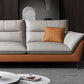Faux Leather 34.64 " H Flared Arm Sofa & Chaise for Living Room