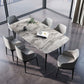 Rectangle Modern Dining Table Four-Color Fixed Table with Sintered Stone Clearhalo ' dining_table' 'Dining Tables & Seating' 'Dining Tables' 'furn' 'furn_dining_table' 'Furniture' 'furniture_dining_table' 'Kitchen & Dining Furniture' 'kitchen&dining_furn' 'kitchen' 'kitchen_dining_table' 1200x1200_7e3d65da-3920-438a-986f-b3e0ea4e2429