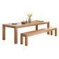 Modern Style Dining Table Rectangle Wood Dining Table with 3 legs Clearhalo 'Dining Tables & Seating' 'Dining Tables' 'dining_table' 'furn' 'furn_dining_table' 'Furniture' 'furniture_dining_table' 'Kitchen & Dining Furniture' 'kitchen' 'kitchen_dining_table' 1200x1200_7e3e3e28-41fd-4cc9-8a2c-96cc1d452d63