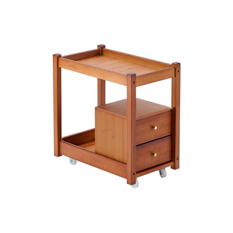 11" Wide Contemporary Cocktail Table Storage Rectangle Coffee Table with Casters Clearhalo 'Coffee & Accent Tables' 'Coffee Tables' 'coffee_tables' 'furn' 'furn_coffee_tables' 'Furniture' 'Living Room Furniture' 1200x1200_7e3eead0-6cbd-48a0-8d19-cca6cf9e39ec