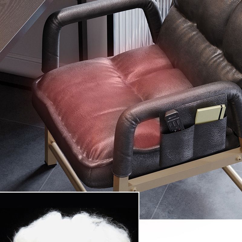 Working Chair with Padded Arms Modern Style Home Office Chair Clearhalo 'furn' 'furn_office_chair' 'Furniture' 'Office Chairs' 'Office Furniture' 'office_chair' 1200x1200_7e3f6f38-3608-4445-8871-a1a3cade6c03