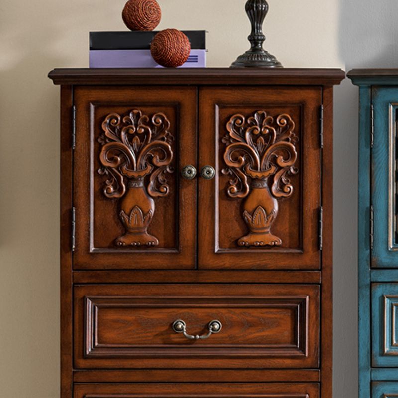 Traditionele ladekast van massief hout met een breedte van 15,6 inch