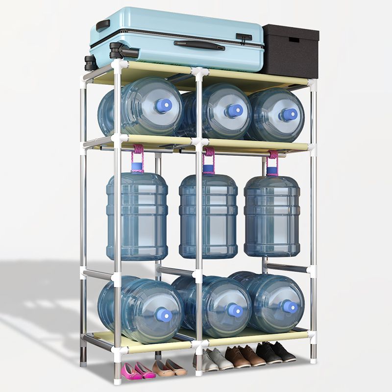 Gabinete de almacenamiento de marco de metal con piernas gabinete moderno para el hogar