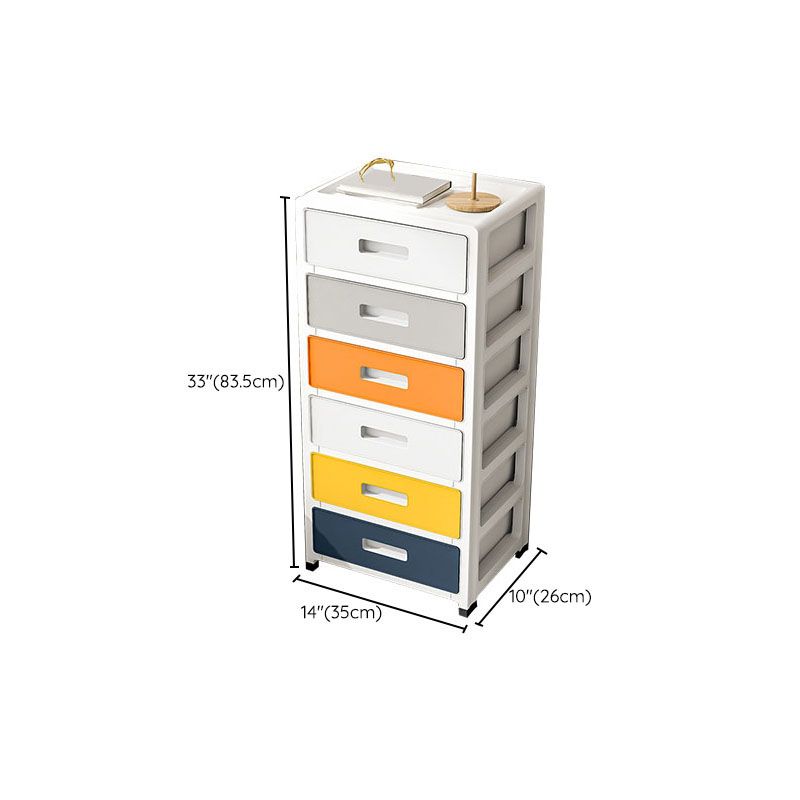 Coastal Cabinet Plastic Drawers Filing Cabinet for Home Office Clearhalo 'Filing Cabinets' 'filling_cabinets' 'furn' 'furn_filling_cabinets' 'Furniture' 'Office Furniture' 1200x1200_7e42a0a5-3fa0-4e29-8dfc-d9410a804eb1