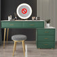 Genuine Leather Vanity Table in Green Luxurious Stone Top Makeup Desk Clearhalo 'Bedroom Furniture' 'furn' 'furn_makeup_vanities' 'Furniture' 'Makeup Vanities' 'makeup_vanities' 1200x1200_7e432172-2d18-4fb0-92b6-7bea44575208