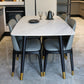 Rectangle Mid-Century Dining Table Sintered Stone Fixed Table for Restaurant Clearhalo ' dining_table' 'Dining Tables & Seating' 'Dining Tables' 'furn' 'furn_dining_table' 'Furniture' 'furniture_dining_table' 'Kitchen & Dining Furniture' 'kitchen&dining_furn' 'kitchen' 'kitchen_dining_table' 1200x1200_7e44f84e-951d-45da-893a-6c2a529c3f69