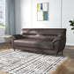 Leather Modern 3-seat Pillow Top Arm Sofa 70.87"/55.12" W Sewn Pillow Back Sofa Clearhalo 'furn' 'furn_sofas' 'Furniture' 'furniture_sofas' 'kitchen' 'kitchen_sofas' 'Living Room Furniture' 'Sofa' 'sofas' 1200x1200_7e45a694-8645-45e6-ac68-f7f10562b7ad