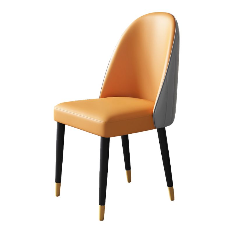 Modern Style Wood Chair Parsons Chair with Upholstered for Dining Room Clearhalo 'Dining Chairs' 'Dining Tables & Seating' 'dining_chair' 'furn' 'furn_dining_chair' 'Furniture' 'furniture_dining_chair' 'Kitchen & Dining Furniture' 1200x1200_7e47e26c-39ce-423f-870b-a92c8990b334